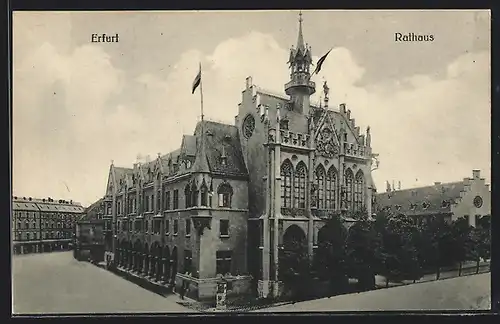 AK Erfurt, Sicht auf das Rathaus