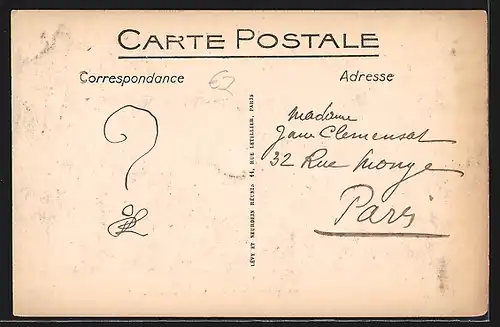 AK Marseille, Exposition Coloniale, Pousse-pousse