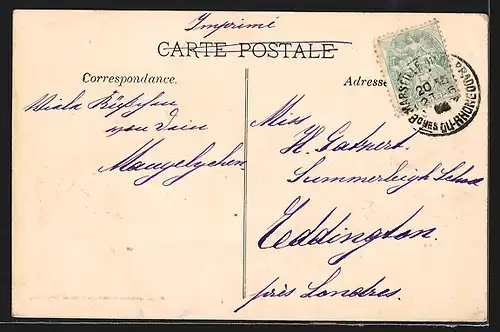AK Marseille, Exposition Coloniale 1906, Palais du Tonkin