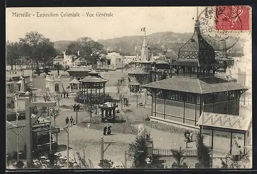 AK Marseille, Exposition coloniale 1906, Vue Gènèrale