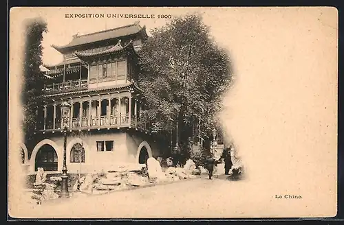 AK Paris, Exposition universelle de 1900, La Chine