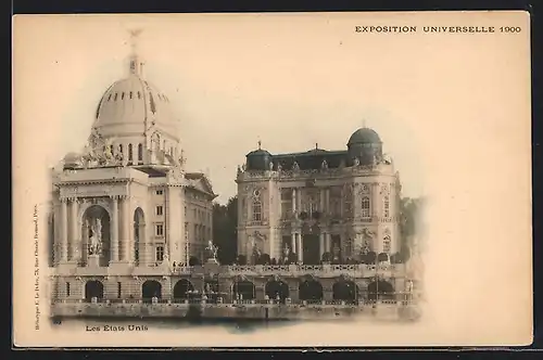 AK Paris, Exposition universelle de 1900, Les Etats Unis