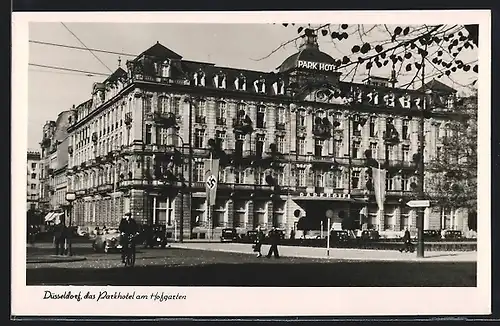 AK Düsseldorf, das Parkhotel am Hofgarten