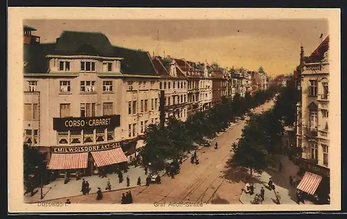 AK Düsseldorf, Graf Adolf-Strasse