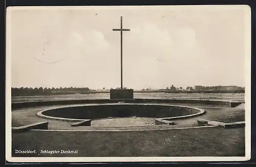 AK Düsseldorf, Schlageter-Denkmal
