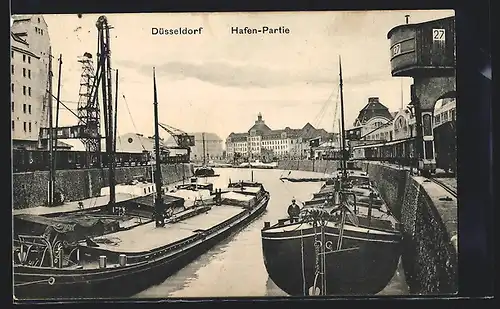 AK Düsseldorf, Hafen-Partie