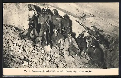 AK Johannesburg, Langlaagte Deep Gold Mine, Mine Lashing Boys