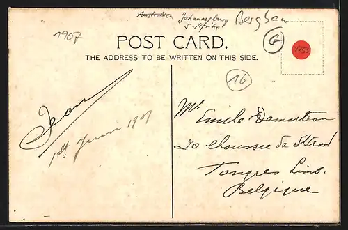 AK Johannesburg, Nourse Deep Gold Mine, 10th Level Station, No. 2 Incline Shaft