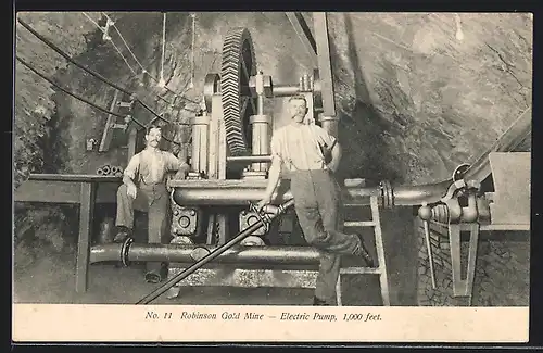AK Johannesburg, Robinson Gold Mine, Electric Pump