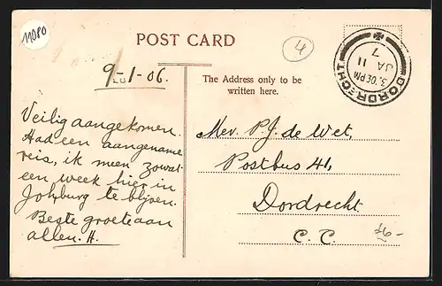 AK Johannesburg, On the Rand, Simmer East G. M. C.