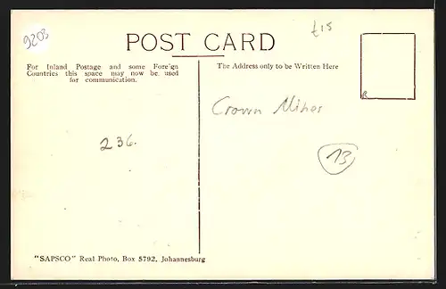 AK Johannesburg, Miners in Cage going on Shift