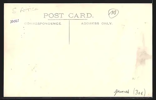 AK Johannesburg, A Drive, Fereira Deep, G. M. Co.