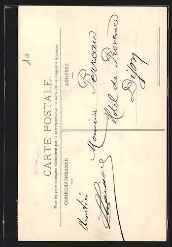 AK Auvergne, Jeune Auvergnate