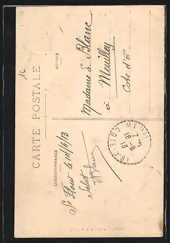 AK Auvergne, Type d`Auvergne, A la Fontaine