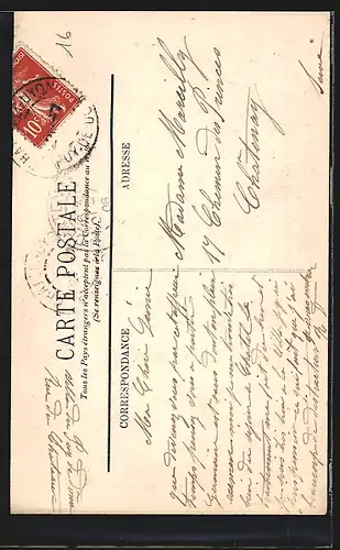 AK Auvergne, Types d`Auvergne, Vieille Paysanne