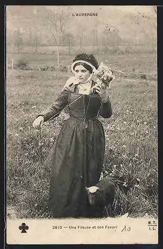 AK Auvergne, Une Fileuse et son Favori