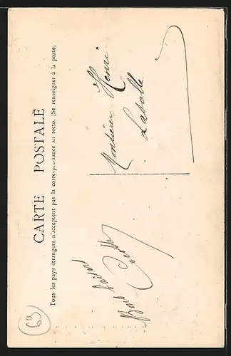 AK Auvergne, Fileuse Beaujolaise