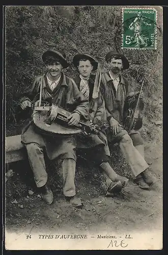 AK Auvergne, Types d`Auvergne, Musiciens
