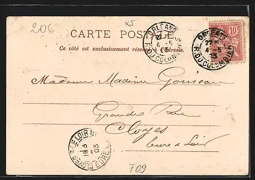 AK Ariège, Lavelanet, Rue Saint-Sernin, Strassenpartie