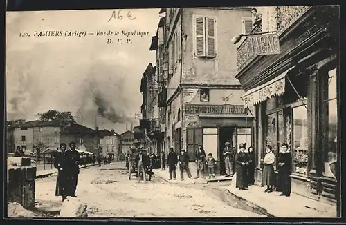 AK Pamiers, Rue de la Republique