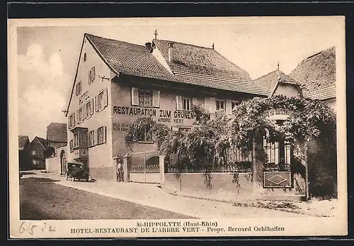 AK St-Hippoliyte, Hotel-Restaurant de l`Arbre Vert