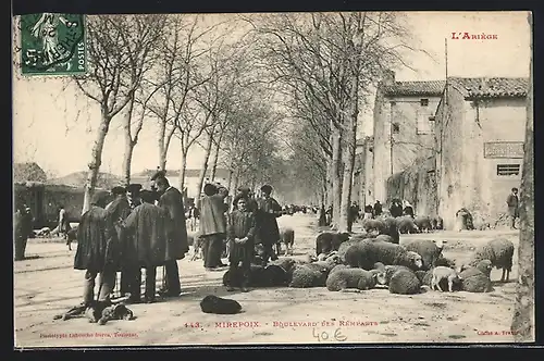 AK Mirepoix, Boulevard des Remparts