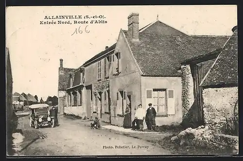 AK Allainville, Entrée Nord, Route d`Ablis