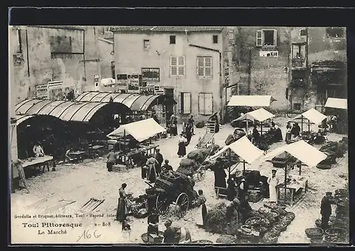 AK Toul, Le Marché, Markttag