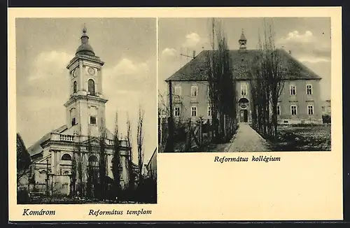 AK Komárom, Református templom, Református kollégium