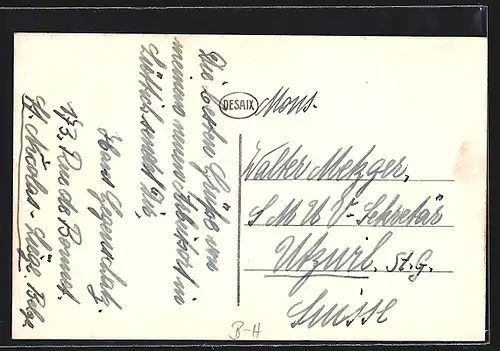 AK Mons, Rue de Nimy