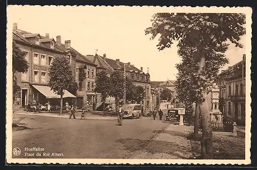 AK Houffalize, Place du Roi Albert