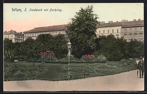 AK Wien, Stadtpark mit Parkring