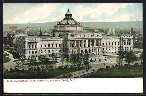 AK Washington D.C., U. S. Congressional Library