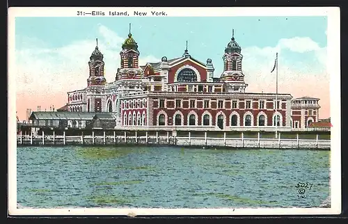 AK New York, NY, Ellis Island
