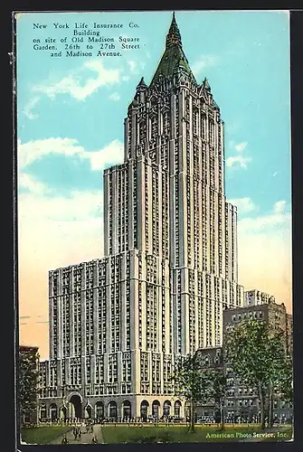 AK New York, NY, New York Life Insurance Co. Building