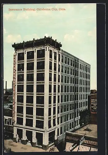 AK Oklahoma City, OK, View of Insurance Building