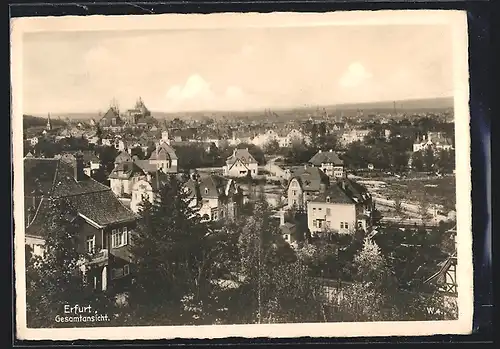 AK Erfurt, Gesamtansicht