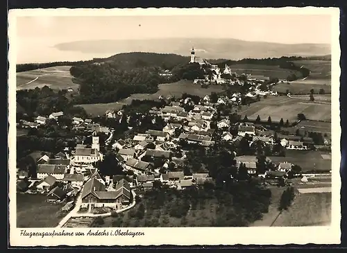 AK Andechs, Fliegeraufnahme