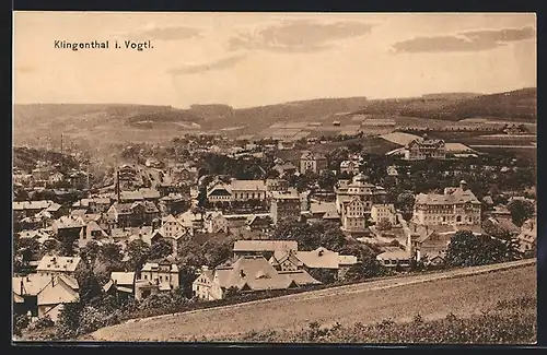 AK Klingenthal i. Vogtl., Teilansicht