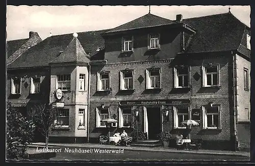 AK Neuhäusel /Westerwald, Gasthaus Fries