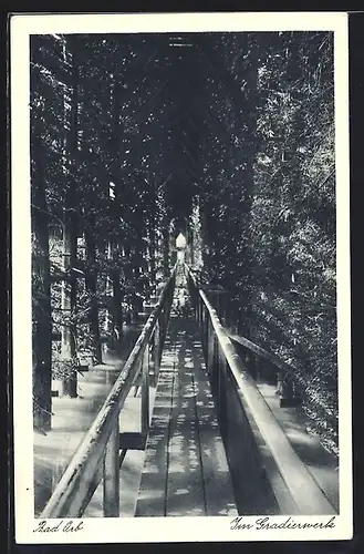 AK Bad Orb, Partie im Gradierwerk