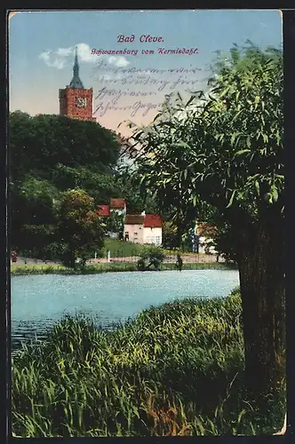 AK Kleve, Schwanenburg von Kermisdahl