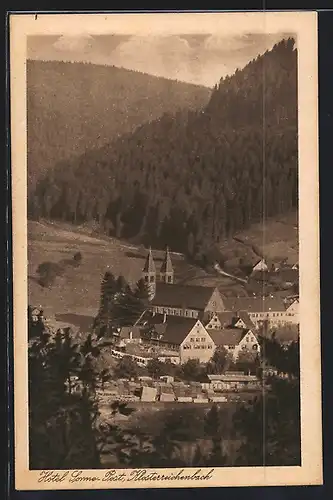 AK Klosterreichenbach, Hotel Sonne-Post