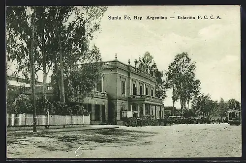 AK Santa Fé, Estación F. C. C. A.
