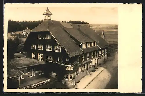 AK Schönwald /Schwarzwald, Hotel Hirschen