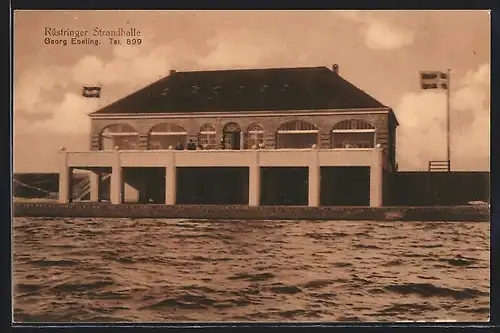 AK Rüstringen, Rüstringer Strandhalle Georg Ebeling