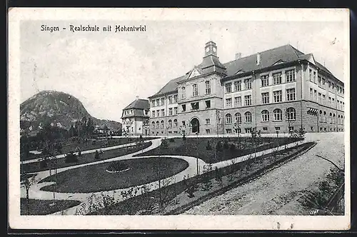 AK Singen, Realschule mit Hohentwiel