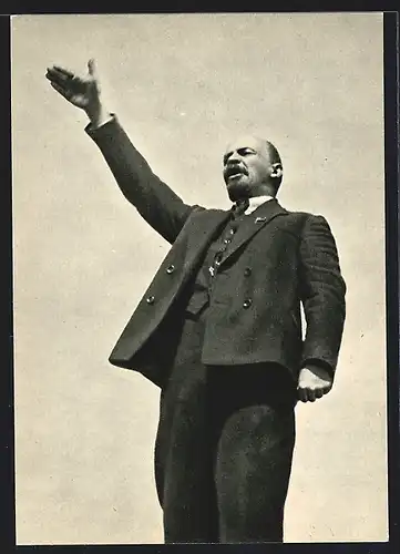 AK Vladimir Iljic Lenin bei einer Rede
