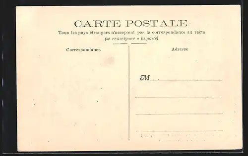 AK Marseille, Exposition Coloniale 1906, Entree de la Ferme Soudanaise