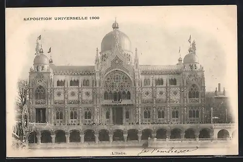 AK Paris, Exposition Universelle 1900, L`Italie